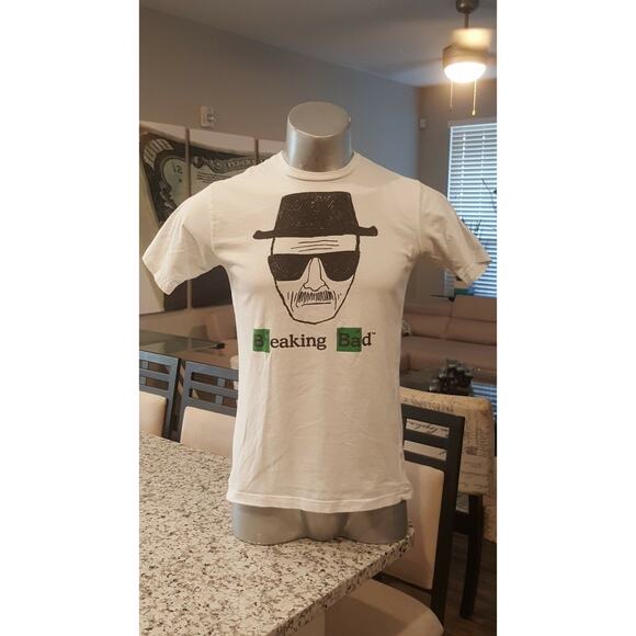 Breaking Bad Animated T-Shirt Walter White Disguise Bryan Cranston Character M - Picture 5 of 5